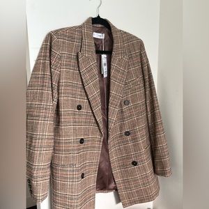 Plaid Blazer